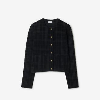 Burberry Wool Blend Jacket, Size: XS