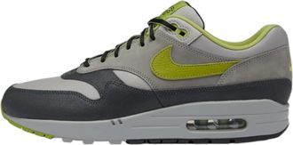 Nike Nike Mens Air Max 1 Shoes, Anthracite/Pear-medium Grey, 9.5 UK