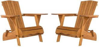 Safavieh Breetel Set Of 2 Adirondack Chairs