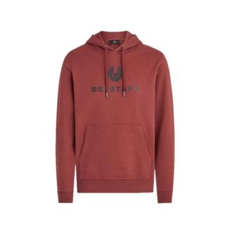 Belstaff Hoodies, male, Red, Size: 2XL Signature Hoodie