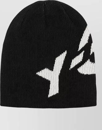 Yohji Yamamoto ribbed beanie