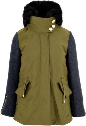 Bomboogie Omkeerbare Jas - Dames - Winterjassen - Groen - S - Jassen