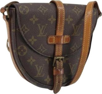 Louis Vuitton Pre-owned Monogram Schoudertas - Dames - Vintage Schoudertas - Bruin - ONE Size - Leer - Vintage