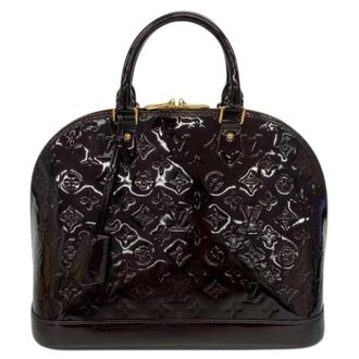 Louis Vuitton Pre-owned Handbags, female, Purple, Size: ONE SIZE Pre-owned Vintage Handbag