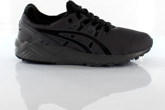 Asics Asics Gel Kayano Evo Grey Synthetic Mens Trainers H6Z4N 9090 - Size UK 3.5