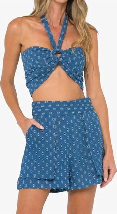 Just Bee Queen Sonnet Short In Denim