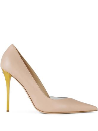 Elisabetta Franchi cut-out stiletto pumps - Toni neutri