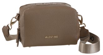 Valentino Handbags Umh&auml;ngetasche VALENTINO BAGS PATTIE, Damen, Gr. B/H/T: 19,5cm x 14,5cm x 9cm, grau (taupe), Lederimitat, unifarben, Taschen Umh&auml;ngetasche, Handtasche 