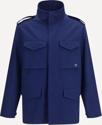Valentino VLogo signature Caban Jacket Male 52