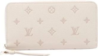 Louis Vuitton Pre-owned Wallets, female, Beige, Size: ONE SIZE Pre-owned Canvas wallets