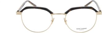 Saint Laurent Glasses, unisex, Yellow, Size: ONE SIZE Glasses