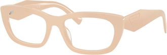Prada Glasses, unisex, Beige, Size: 52 MM Optical Frame