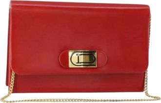Dior Pre-owned Clutches, female, Red, Size: ONE SIZE Pre-owned Vintage Shoulder Bag