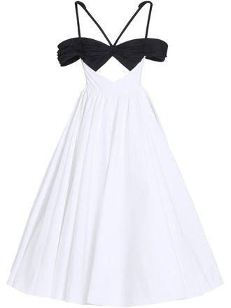 Giambattista Valli Abito in cotone - Bianco