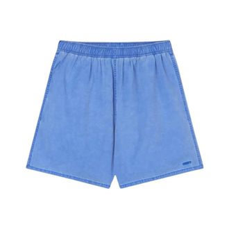 Obey Heren, Korte broeken, Blauw, Maat: S