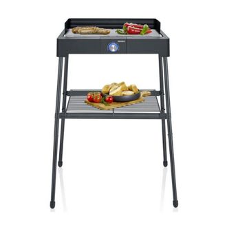 Severin Barbacoa Severin 2200 W. Superf Asado 44,5x26 Cm.ccon Patas