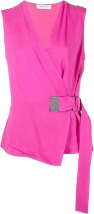 Fabiana Filippi Sleeveless Top - Dames - Tops zonder mouwen - Roze - S - Tops