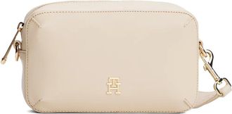 Tommy Hilfiger Borsa a tracolla con logo - Toni neutri