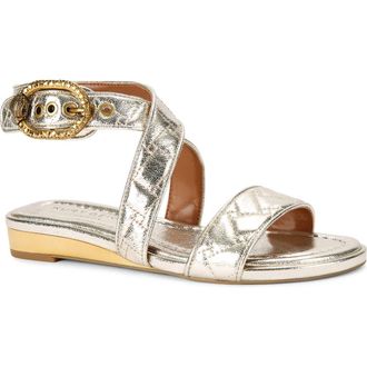 Kurt Geiger Mayfair Strappy Sandal in Silver at Nordstrom Rack, Size 7.5