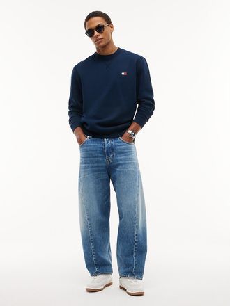 Tommy Hilfiger Mens Tommy Jeans Lightweight Barrel Jean - Medium Wash - 30W x 34L