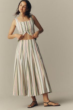 Maeve Striped Maxi Skirt