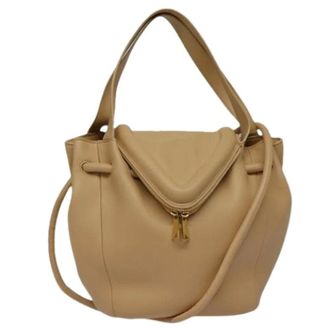 Bottega Veneta Pre-owned Bucket Bags, female, Beige, Size: ONE SIZE Pre-owned Bucket Bag