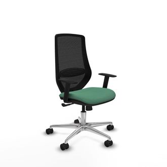 Piqueras y Crespo Piqueras Y Crespo Mardos Silla Verde Esmeralda Ergon&oacute;mica