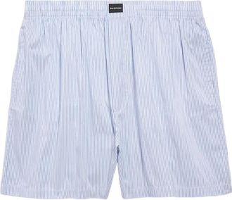 Balenciaga Gestreepte boxershorts - Blauw