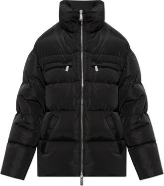 Dsquared2 Donsjack met opstaande kraag - Dames - Gewatteerde jassen - Zwart - M - Jassen