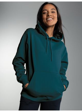 Trigema Kapuzensweatshirt TRIGEMA TRIGEMA Hoodie aus Sweatqualit&auml;t, Damen, Gr. XXL, blau (saphir), 70% Baumwolle, 30% Polyester, Sweatshirts Kapuzensweatshirt