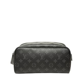 Louis Vuitton Pre-owned Dopp Kit - Heren - Pre-owned - Zwart - Maat: ONE Size Leer