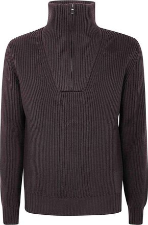 FILIPPO DE LAURENTIIS Half Zip Sweater