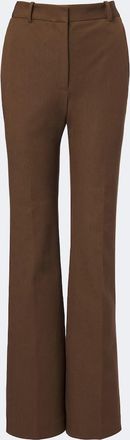 Joseph Pantalones flared Tafira de gabardina