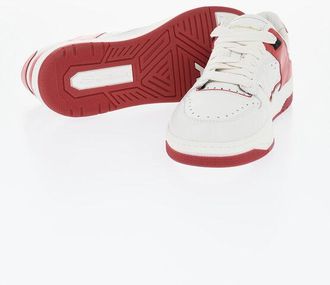 Santoni Leather Sneakers AIR with Contrast Details size 44,5