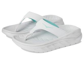 Hoka One One Ora Recovery Flip Womens Running Shoes Cosmic Grey Seafoam : 5 B - Medium, Synthetic