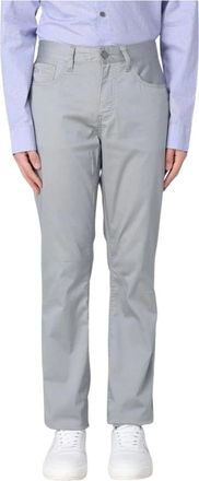 A|X Armani Exchange Heren, Broeken, Grijs, Maat: W34 Katoen