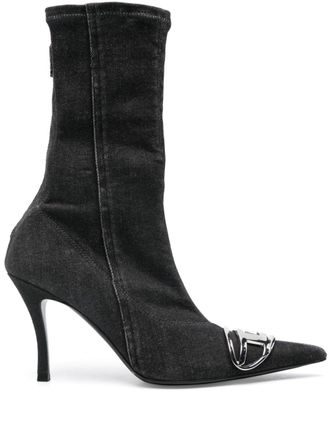 Diesel Stivali D-Venus 95mm - Nero