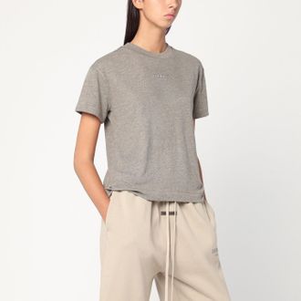 Fear of God Grey cotton-blend T-shirt