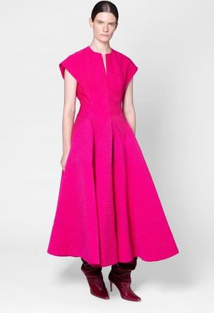 Roksanda Ilincic Textured A-line Rova Dress in Heliotrope at Nordstrom, Size 10