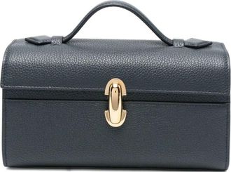 Savette Symmetry Pochette In Grained Calf Leather