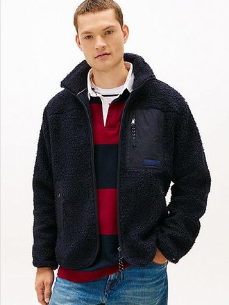 Tommy Hilfiger Teddy Fleece Zip-Thru Jacket