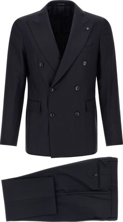 Tagliatore Virgin Wool Two-Piece Mens Suit