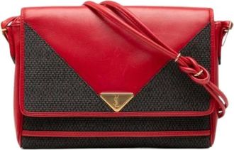 Saint Laurent Pre-owned Cross Body Bags, female, Multicolor, Size: ONE SIZE Pre-owned Vintage Crossbody Bag