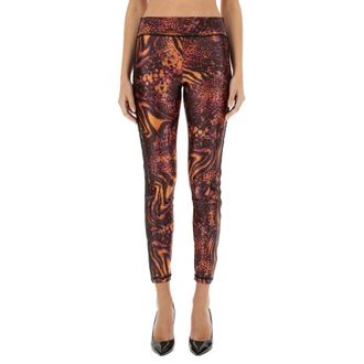 Versace Jeans Couture Donna, Pantaloni, Multicolore, M, new