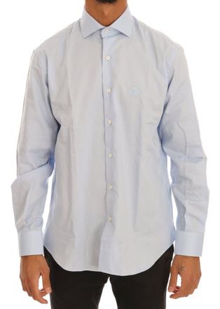 Cavalli Cotton Slim Fit Dress Mens Shirt