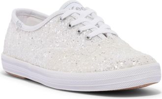 Keds Champion Lace-Up Sneaker in White at Nordstrom, Size 5.5