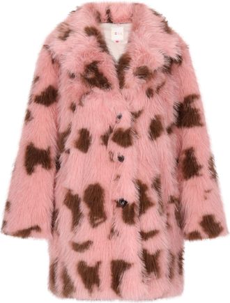 Izia jas Dames Roze bruin