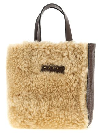 Marni Multicolor Lamb Leather Womens Handbag