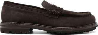 Henderson Bruine su&egrave;de loafers voor mannen - Heren - Loafers - Bruin - 45 EU - Su&egrave;de - Schoenen