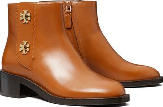Tory Burch Turnlock Ankle Bootie in Sierra Cognac at Nordstrom, Size 6.5